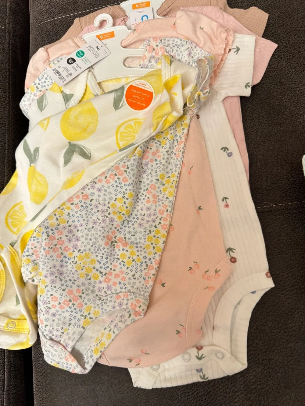 Bundle 6/9 & 9m One-Piece Bodysuits -